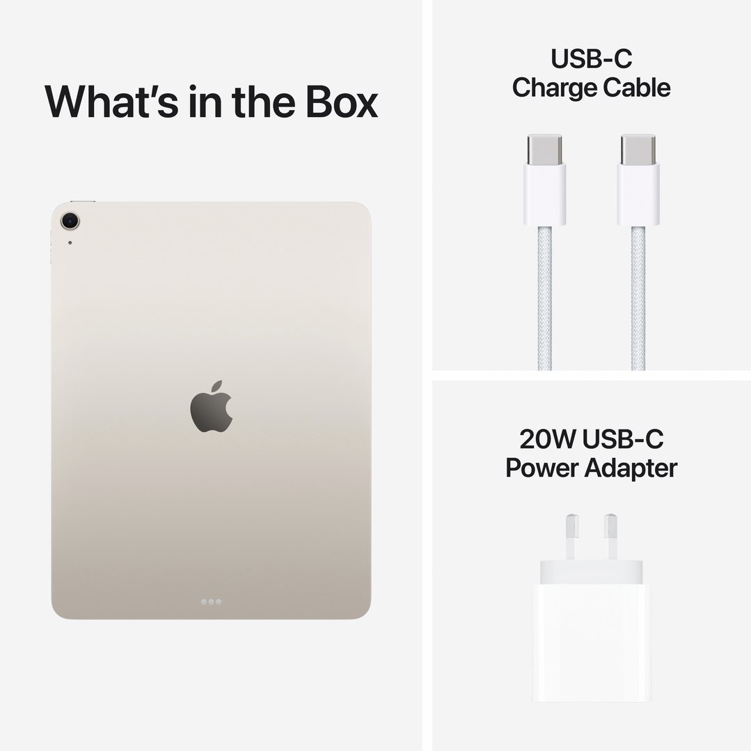 Apple iPad Air 13" M4 Wi-Fi 1TB Starlight MH654X/A