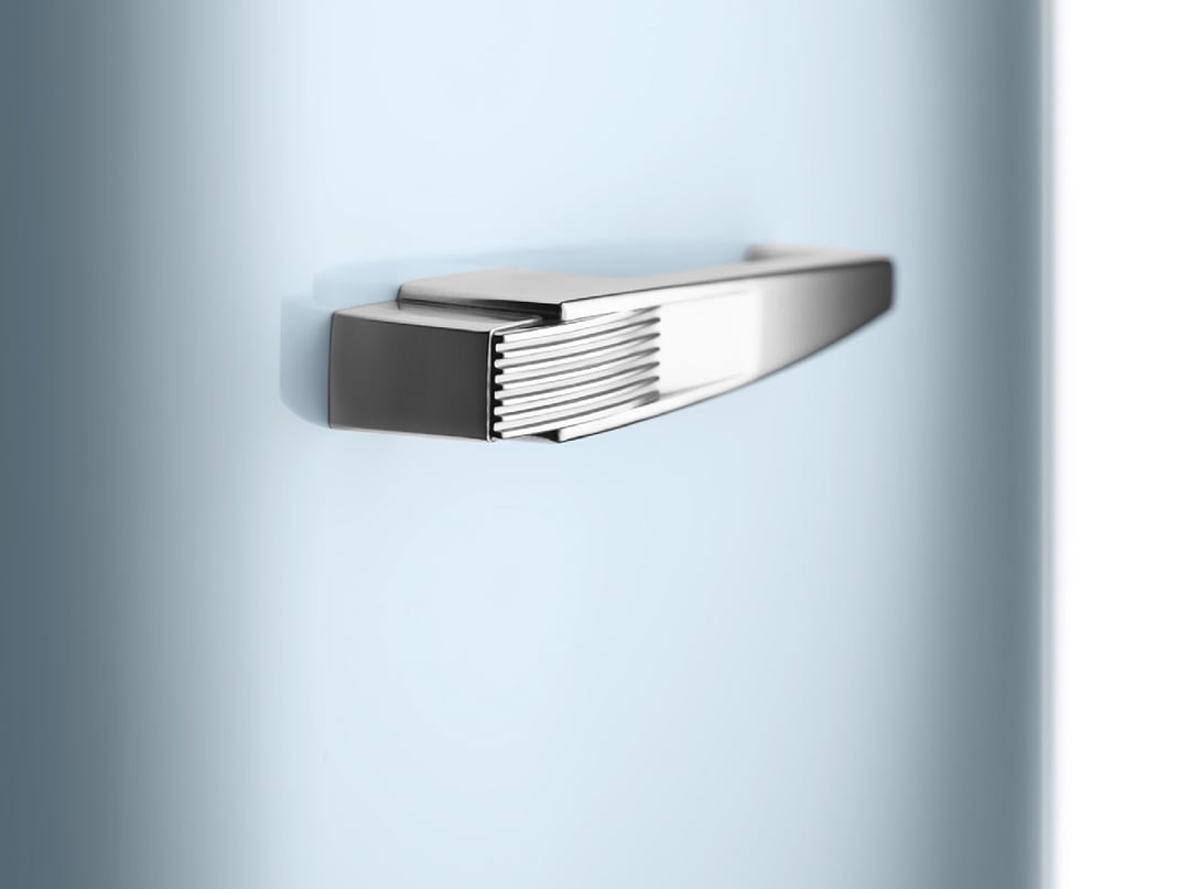 Smeg FAB28 50's Style 270L Retro Refrigerator Right Hand Hinge - Pastel Blue FAB28RPB6AU