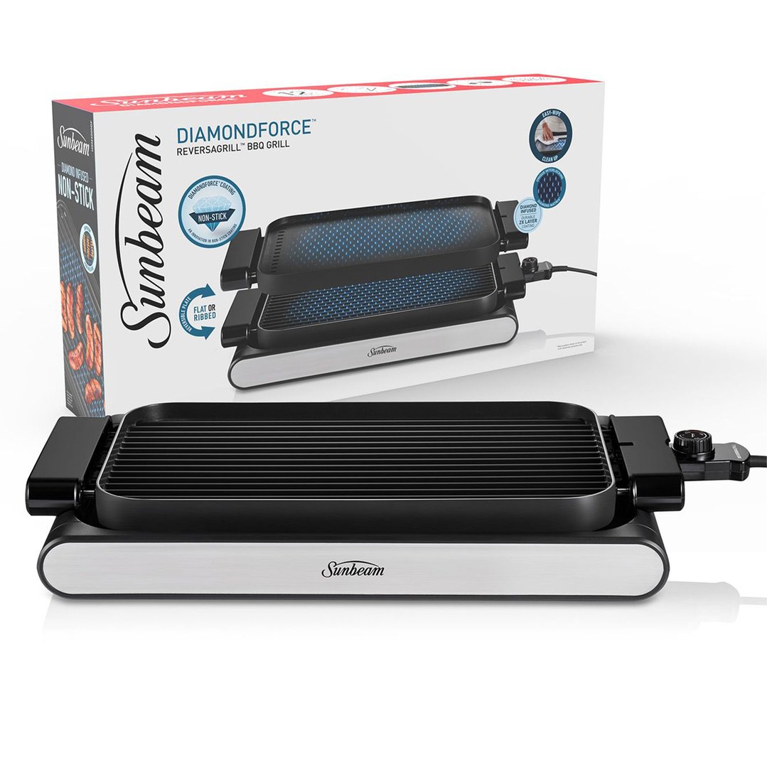 Sunbeam DiamondForce™ ReversaGrill™ BBQ Grill HGM3000DF