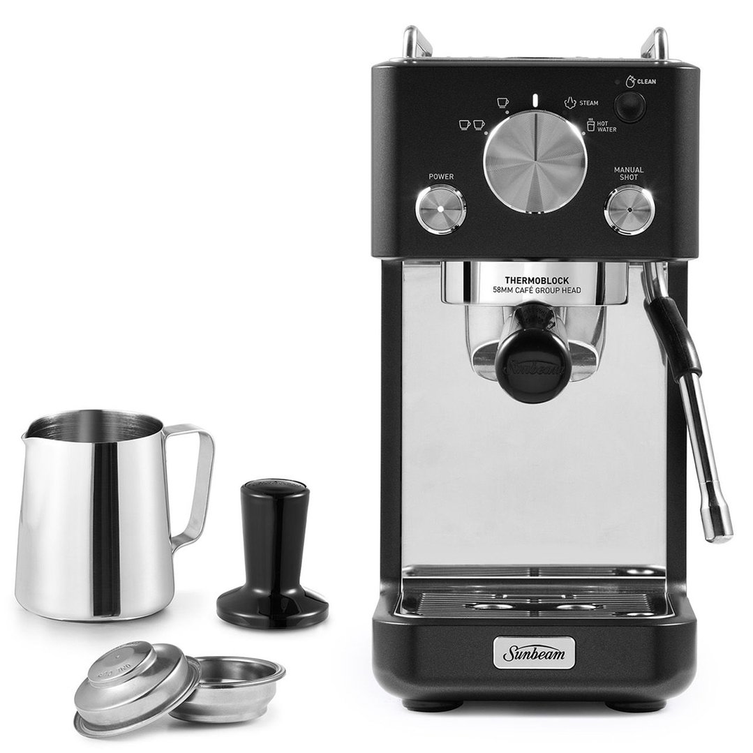 Sunbeam Origins Slimiline Espresso Machine EMM4500BK