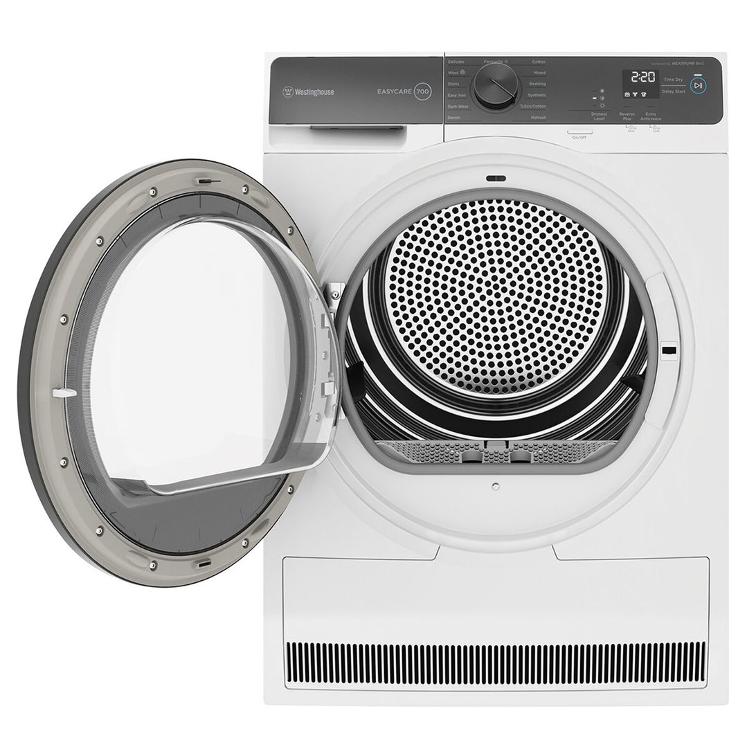 Westinghouse 9kg EasyCare 700 Series Heat Pump Dryer WDH904N7WA
