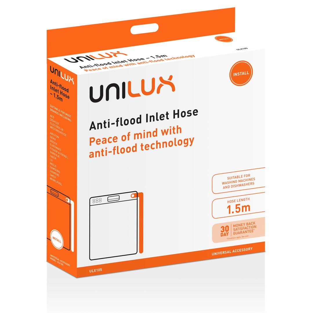 Unilux Anti-flood Inlet Hose ULX105
