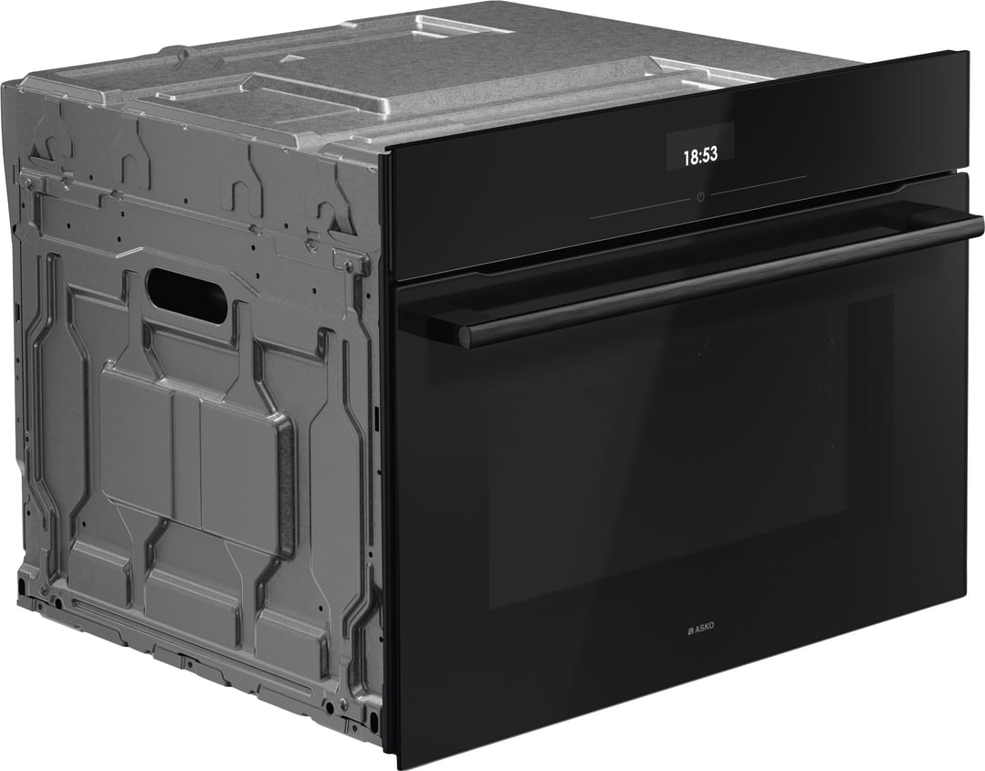 ASKO Essence 45cm Combi Microwave Oven - Black Glass OCM24BGH-AU