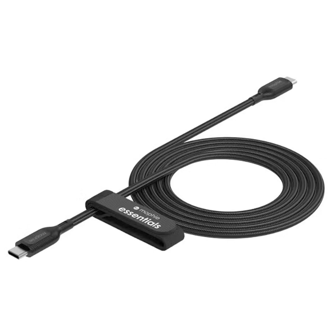 Mophie 2M Essential USB-C to USB-C Fast Charging Cable - Black. 409912237