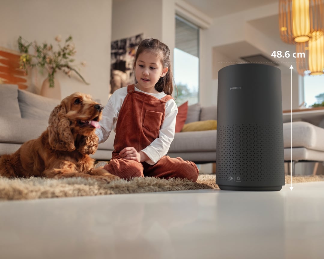 Philips 1000i Series Air Purifier, Black AC1715/71