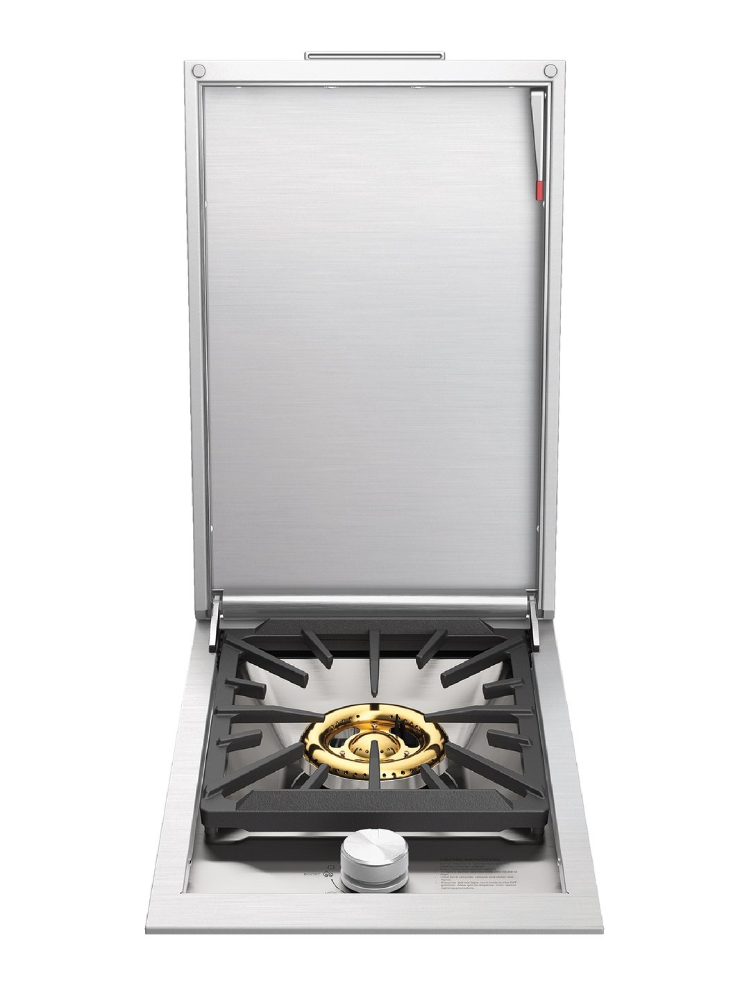 Beefeater Built In Gas Side Burner with Lid, 316 Marine Grade Stainless Steel - ProLine Series BSW318SB