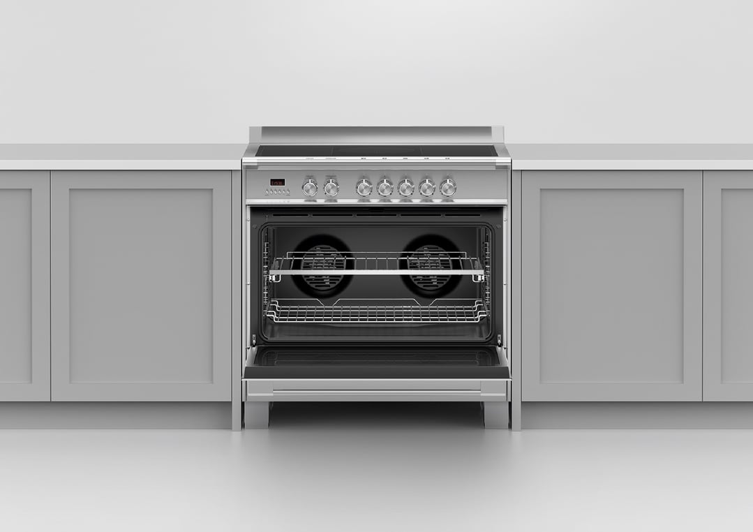 Fisher & Paykel 90cm Series 7 Classic 5 Zone Induction Cooker, 2 SmartZones OR90SCI4X1