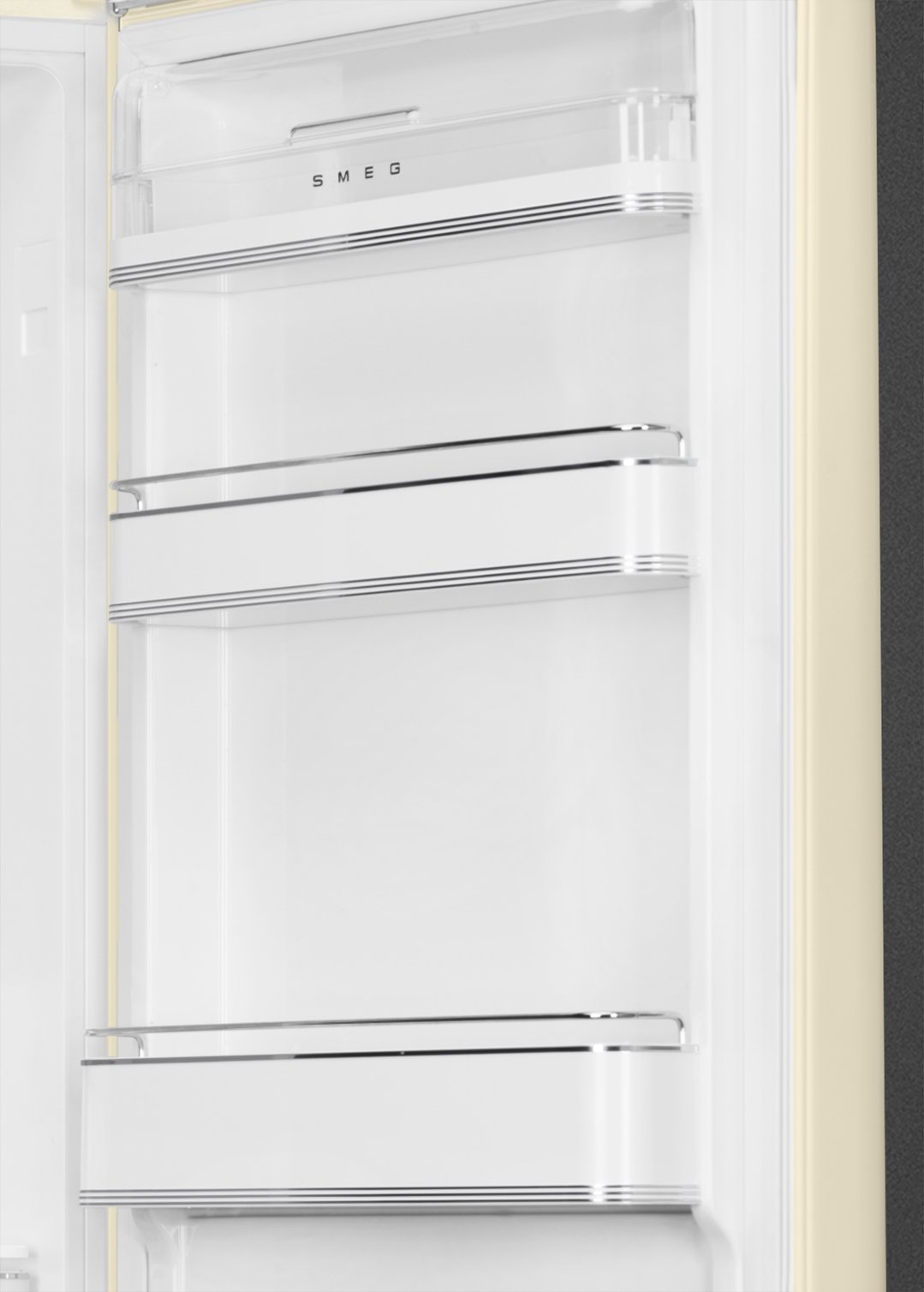 Smeg FAB 32 50’S Style Retro Refrigerator, Right Hand - Cream FAB32RCR5AU