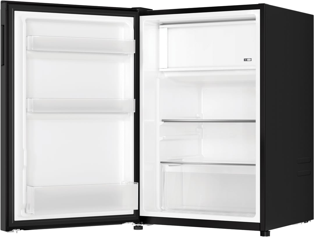 Haier 114L 300 Series Bar Black Refrigerator Freezer HRF115UG2
