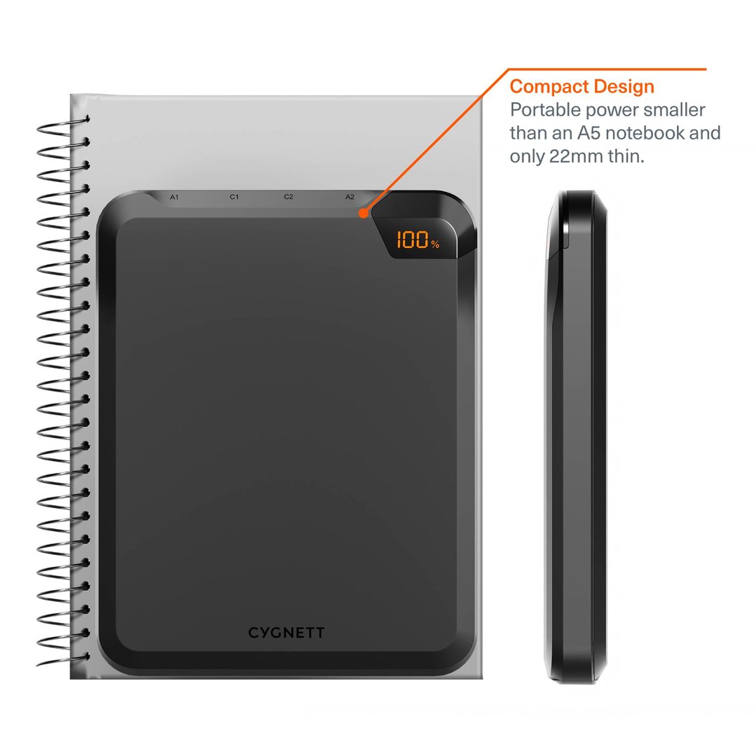 Cygnett 25K Laptop Power Bank CY5128PBCHE