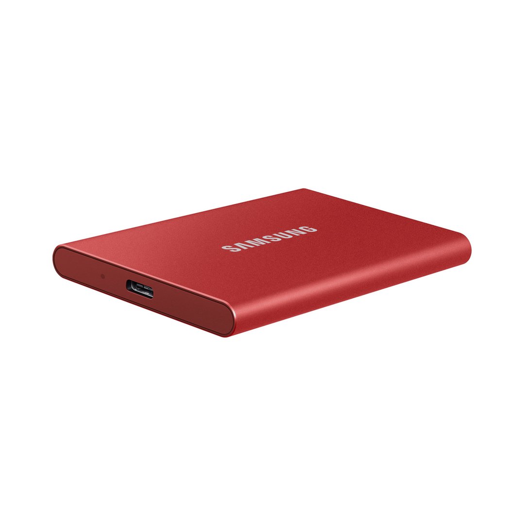 Samsung 2TB Portable SSD T7 USB3.2Metallic Red MU-PC2T0R