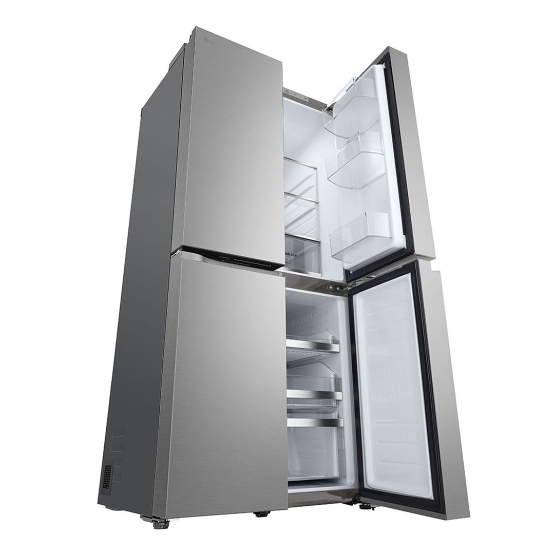 LG 530L Slim French Door Fridge Stainless Finish GF-B505PL
