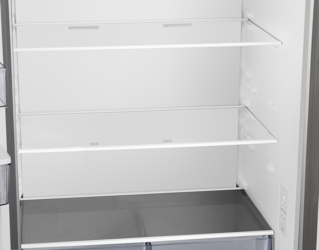 Hisense 544L PureFlex French Door Fridge - Silver HRFD537SW