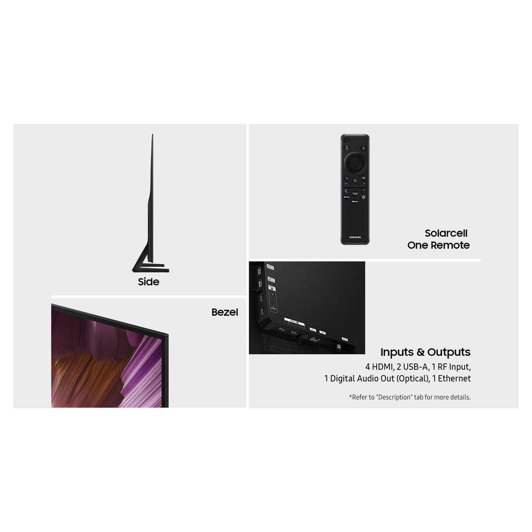 Samsung 83" S85F OLED 4K Smart AI TV 2025 QA83S85FAEXXY