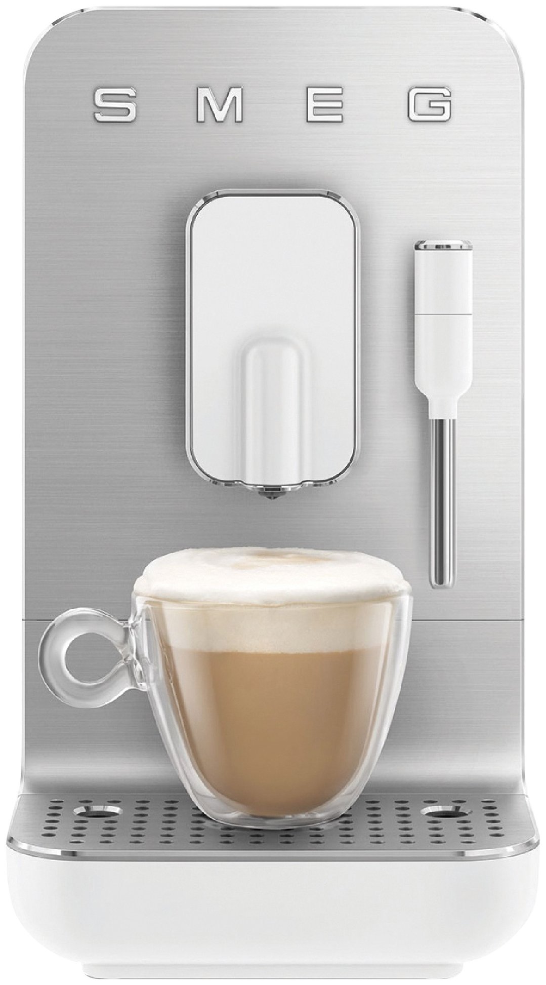 Smeg Bean to Cup Coffee Machine - White Matte BCC12WHMAU