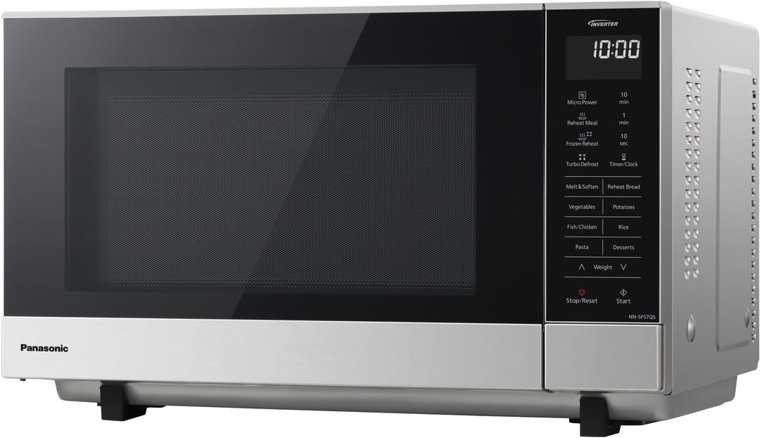 Panasonic 27L Flatbed Inverter Microwave NN-SF57QSQPQ