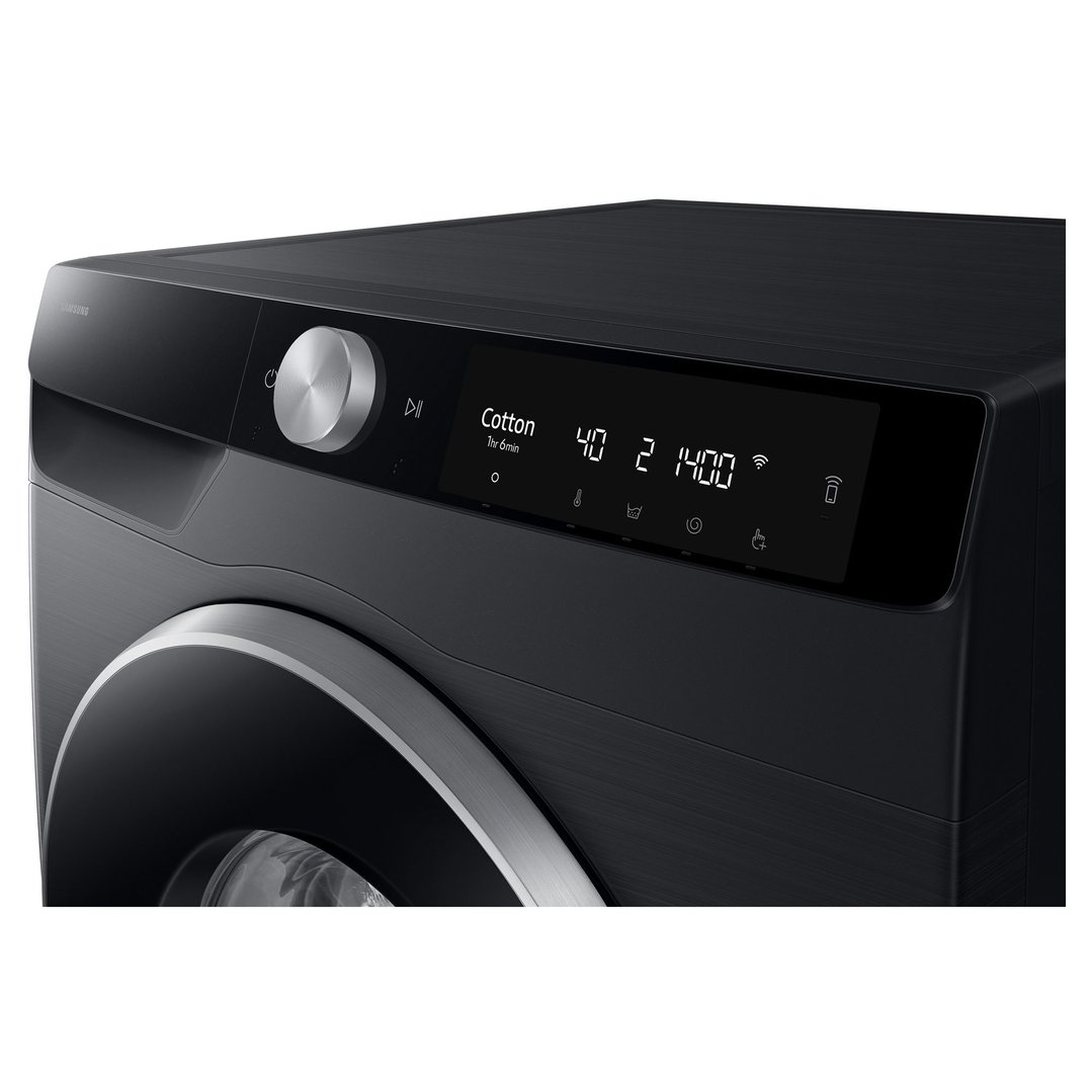 Samsung 9kg Super Speed Front-load Washer Black WW90DG6U3ALB