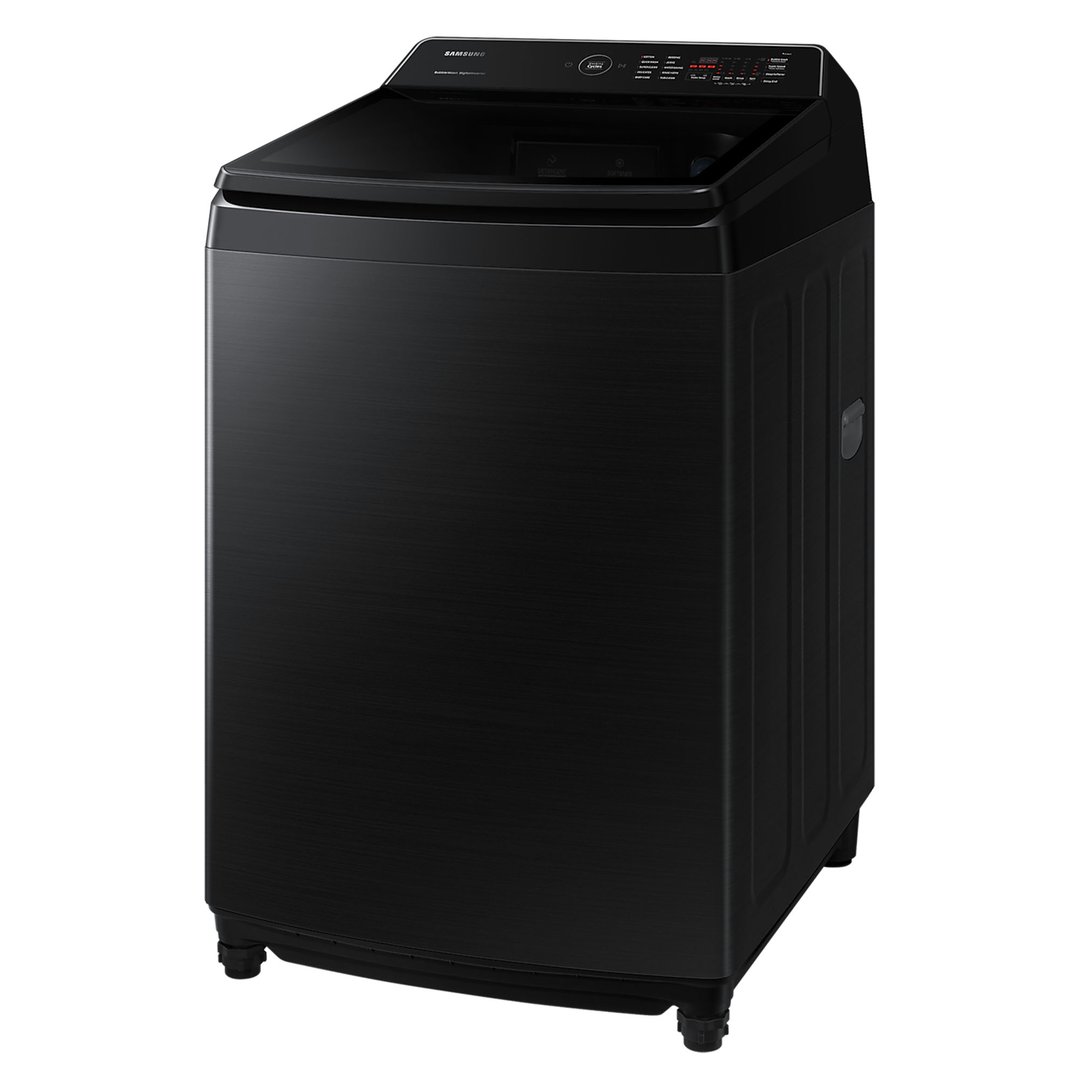 Samsung 9kg Top Load Washer - Black WA90CG6745BV