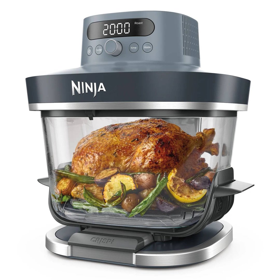 Ninja Crispi Pro 6-in-1 Glass Air Fryer - Cyberspace AS101BL