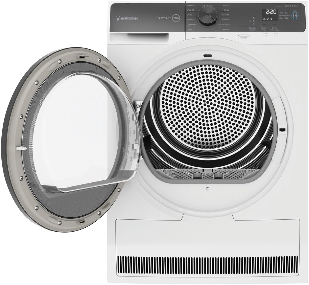 Westinghouse 9kg EasyCare 700 Series Heat Pump Dryer WDH904N7WA