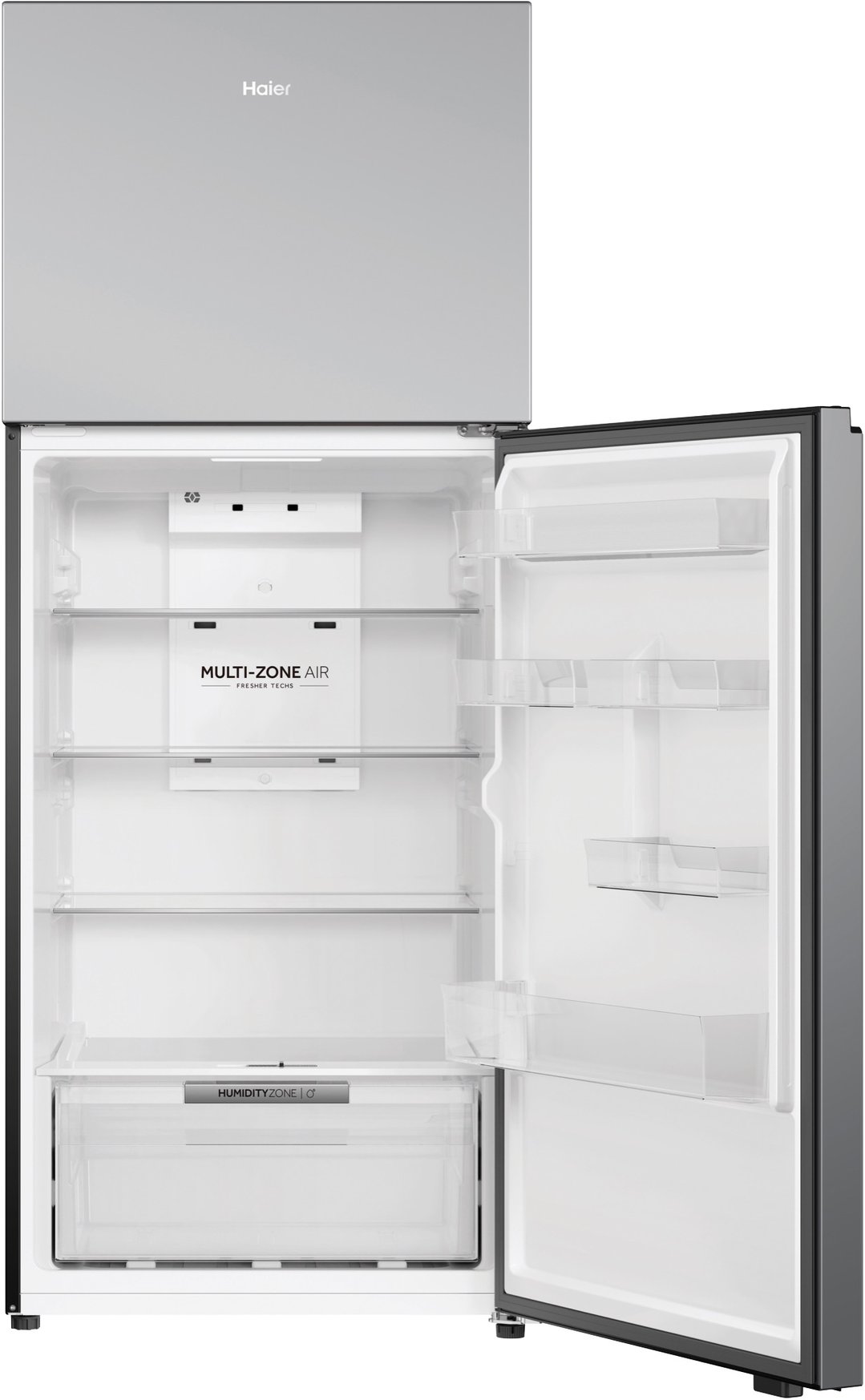 Haier 443L 300 Series Refrigerator Satina Top Freezer HRF450TS