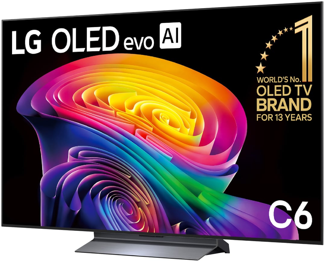 LG 55" OLEDC6 EVO AI 4K Smart TV 2026 OLED55C6PSA