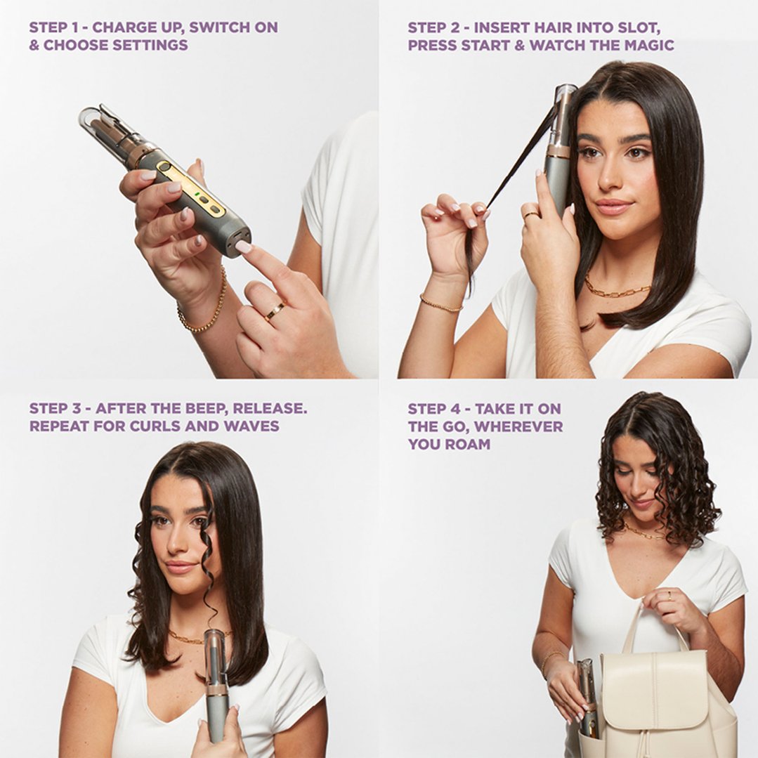 Vs Sassoon Curl Secret® Cordless Ceramic Auto Curler VSC1040A