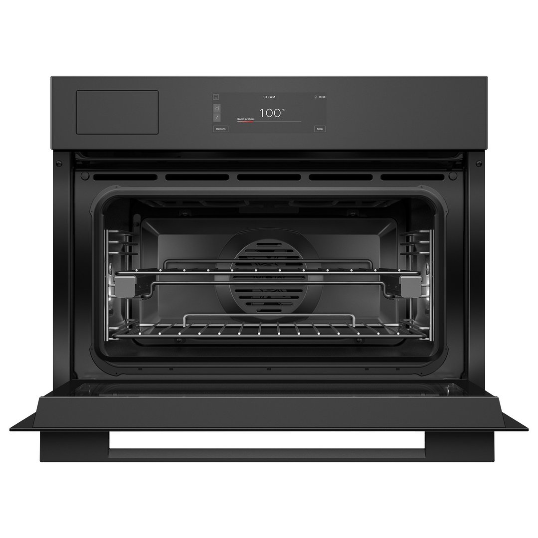 Fisher & Paykel 60cm Minimal Compact Combi-Steam Oven, Black OS60NAMVUB5