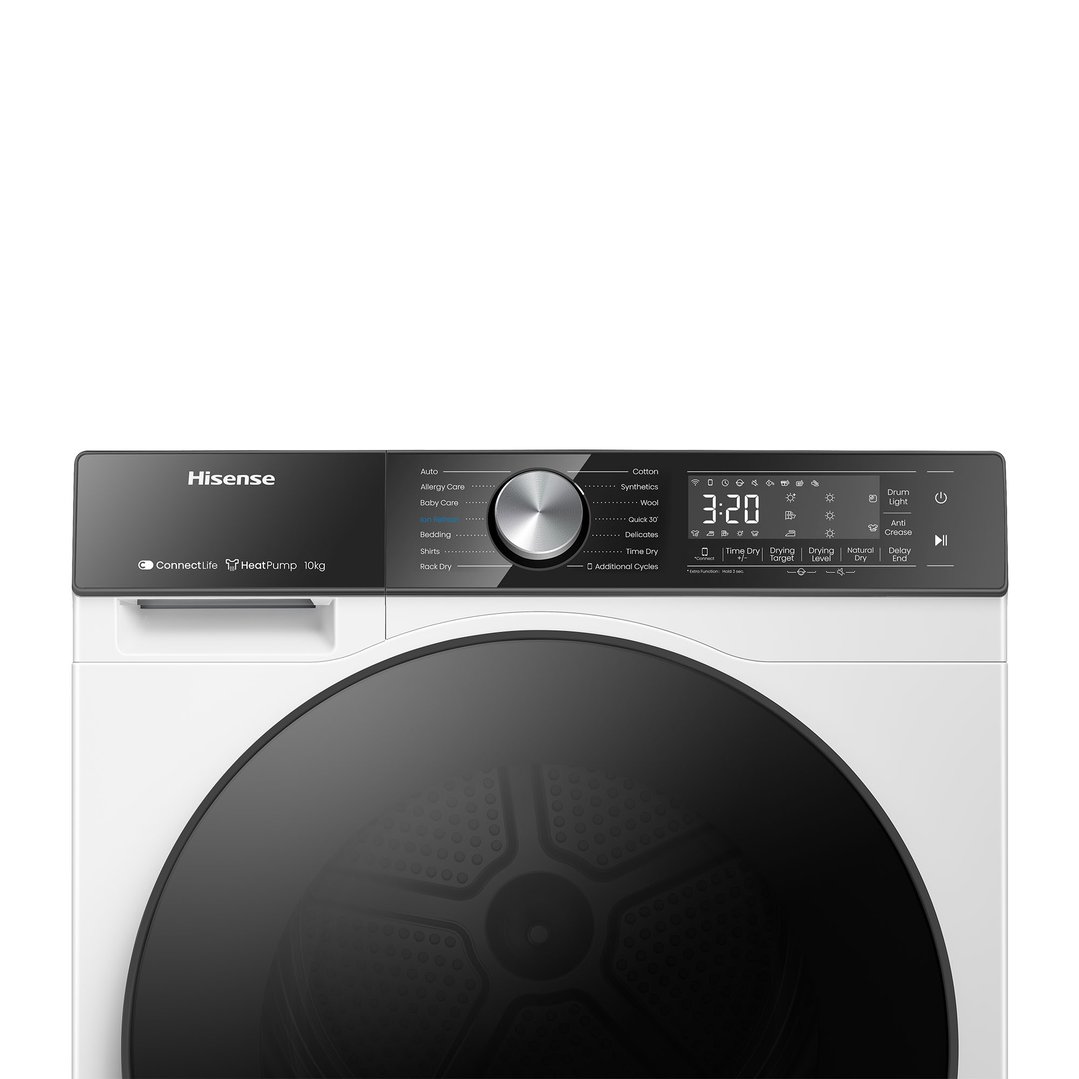 Hisense 10KG Heat Pump Dryer 5 Series - White HDF5S10H