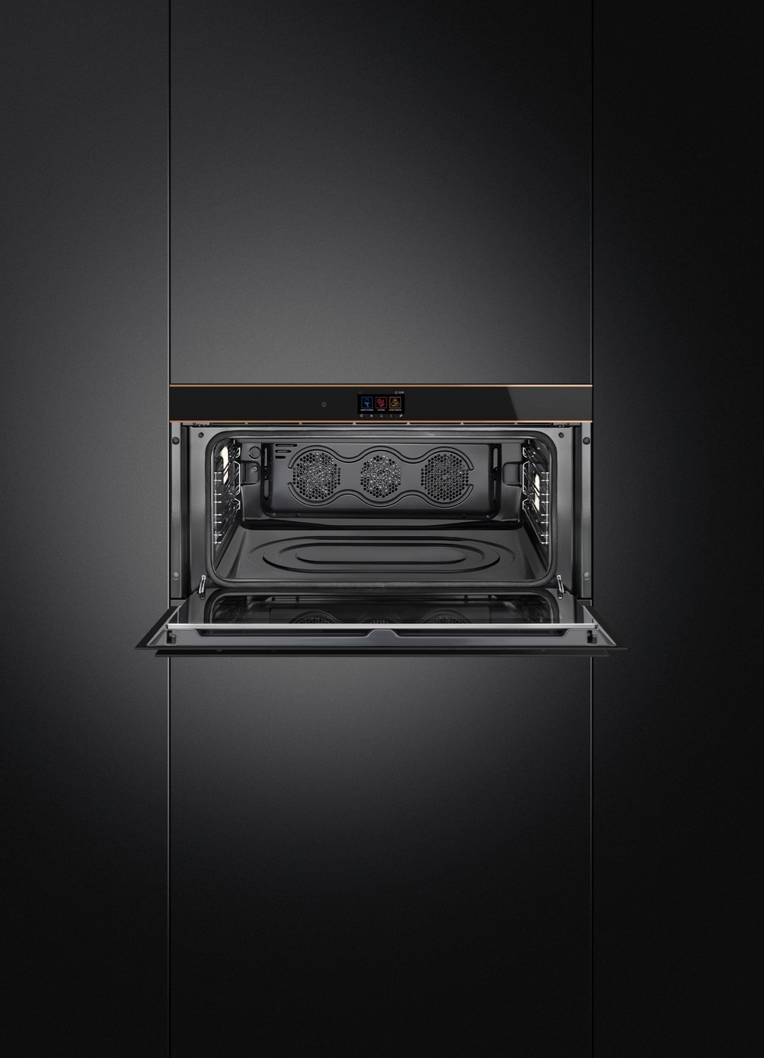 Smeg 90cm Dolce Stil Novo Thermo-ventilated Oven SFPR9604TNR