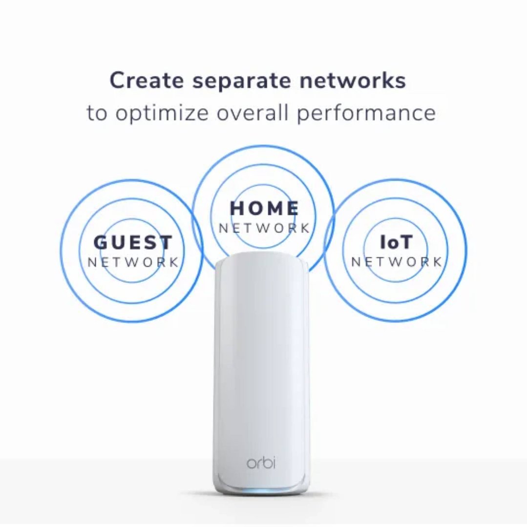 Netgear BE11000 Tri-Band WiFi 7 Mesh 3-Pack RBE773-100APS