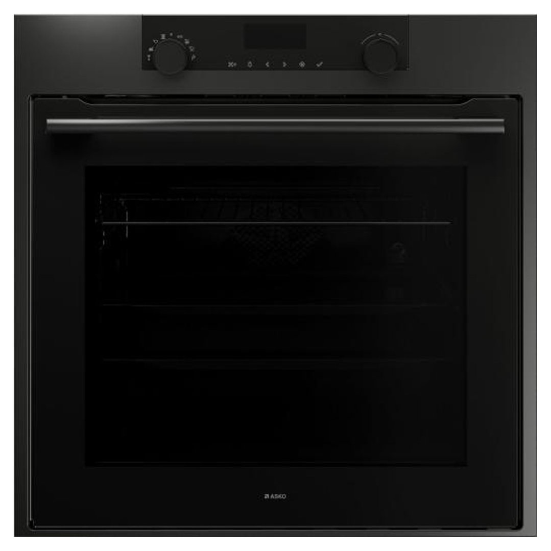 ASKO 60cm Pyrolytic Craft Built-In Oven Graphite Black OP8664A1