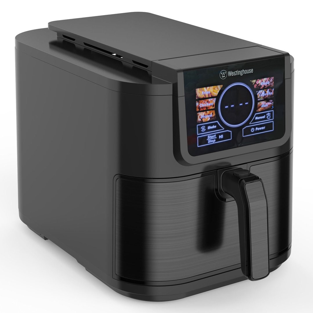 Westinghouse XL Air Fryer Smart Logic 1700W 8L Black Stainless Steel WHOF12KS