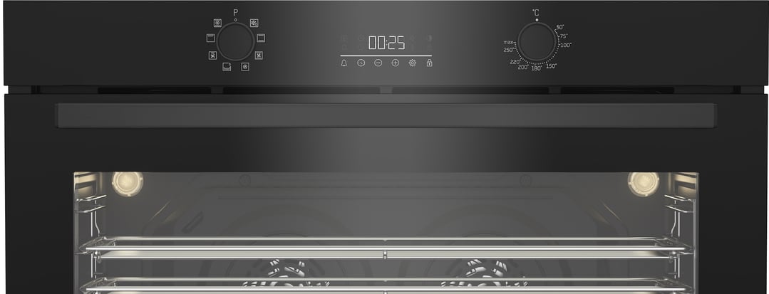 Beko Twin Fan 90cm Built-in Oven 127L Dark Stainless BBOB91271MDX