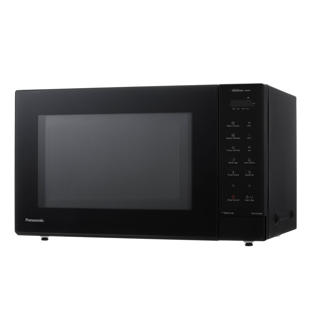 Panasonic 32L 1100W Black Inverter Microwave NN-ST66QBQPQ
