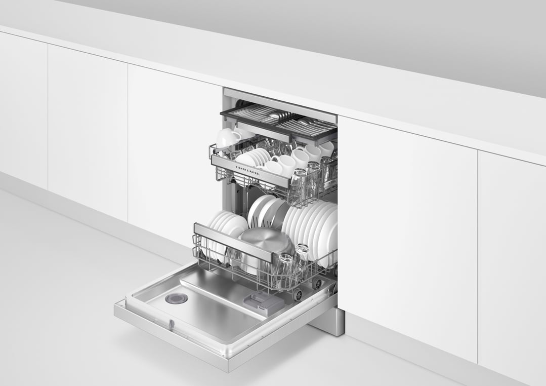 Fisher & Paykel 60cm Series 7 Contemporary Dishwasher Stainless Steel DW60FC3X3