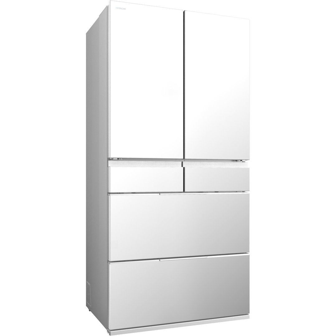 Hitachi 670L Multi Door Fridge - Crystal White R-GW670TAXW