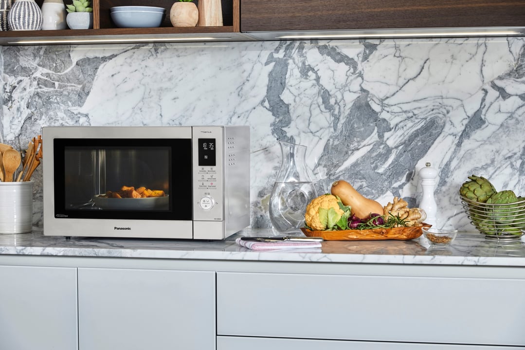 Panasonic 34L Air Fry/Convection/Grill Microwave Oven NN-CD88QSQPQ