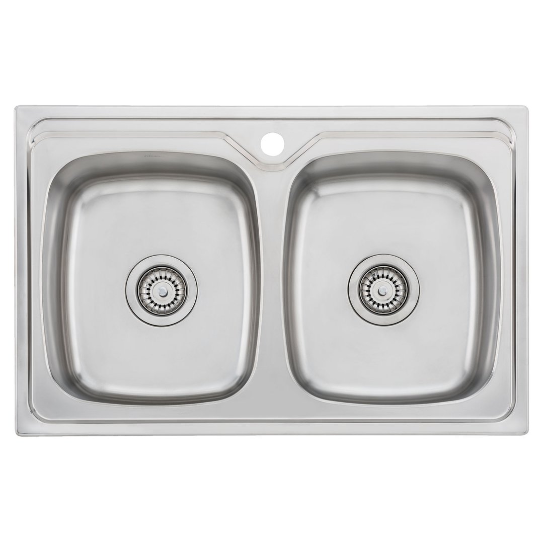 Oliveri Double Bowl Sink EE23TU