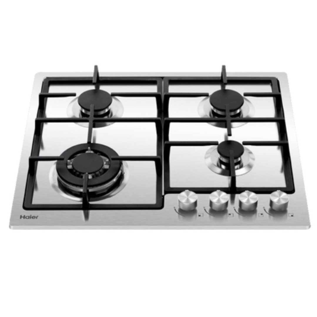 Haier 60cm 300 Series Gas Cooktop, 4 Burner Stainless Steel HCG604WFCX3
