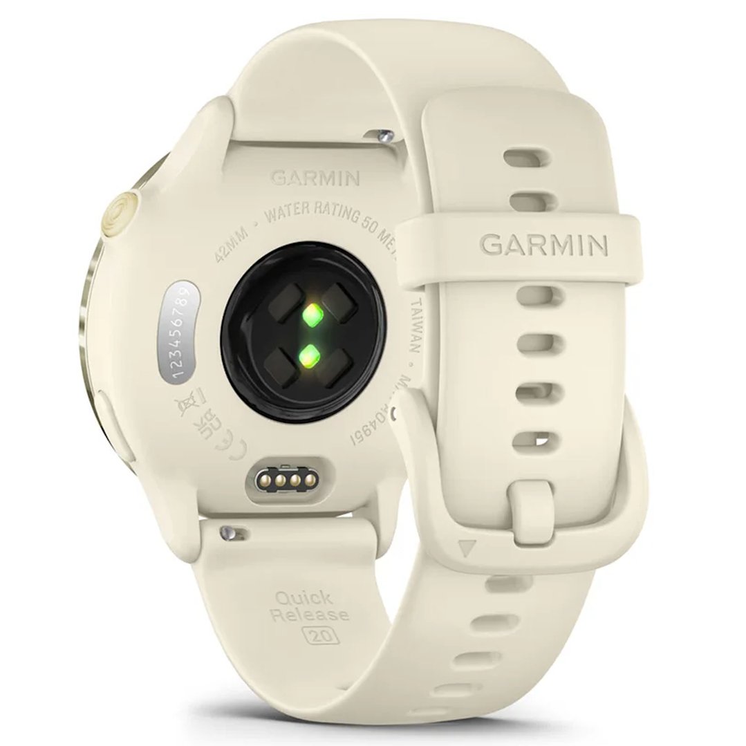Garmin vívoactive® 6 Lunar Gold with Bone Band 010-02985-01