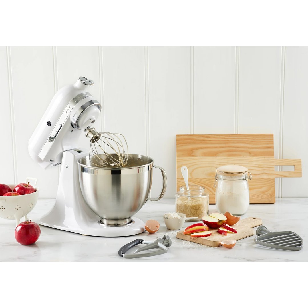 Kitchenaid KSM195 4.8L Artisan Stand Mixer White 5KSM195PSAWH Buy