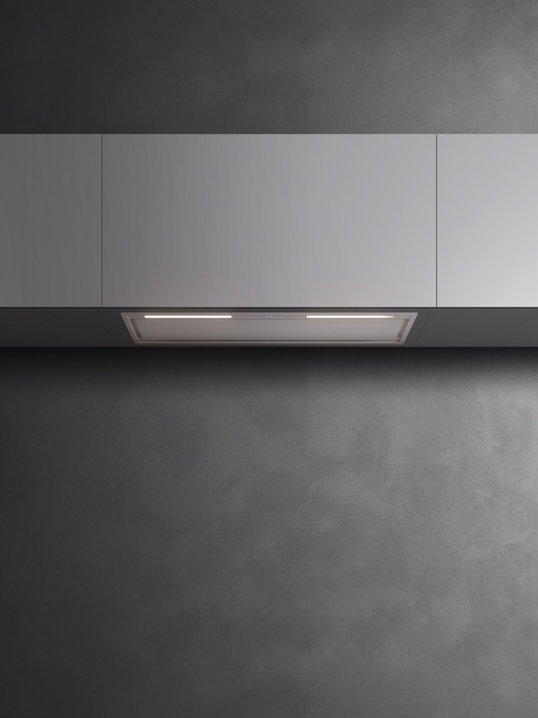 Falmec Gruppo Incasso Plus - 105cm Undermount Stainless White F3GI10W2
