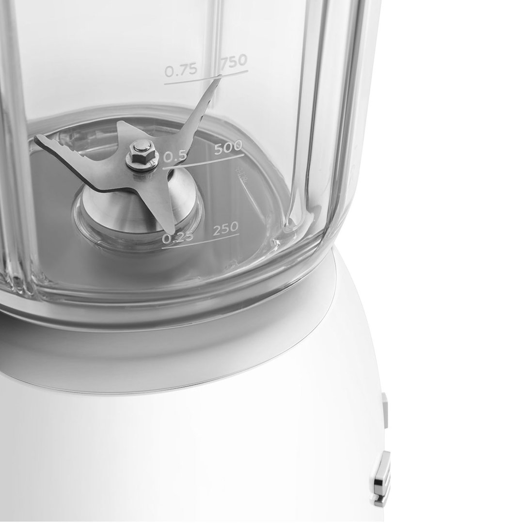 Smeg 50's Retro Style Bench Blender White BLF03WHAU