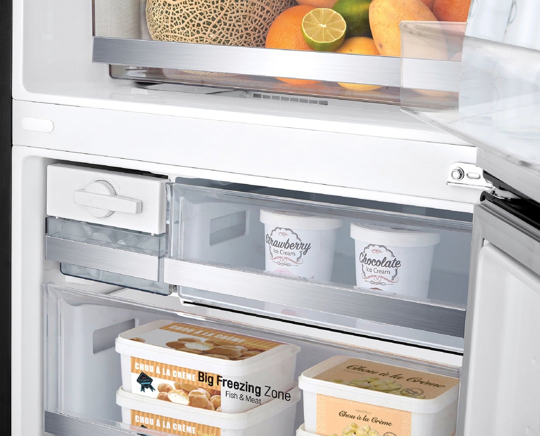 LG 420L Bottom Mount Fridge GBW455MBL