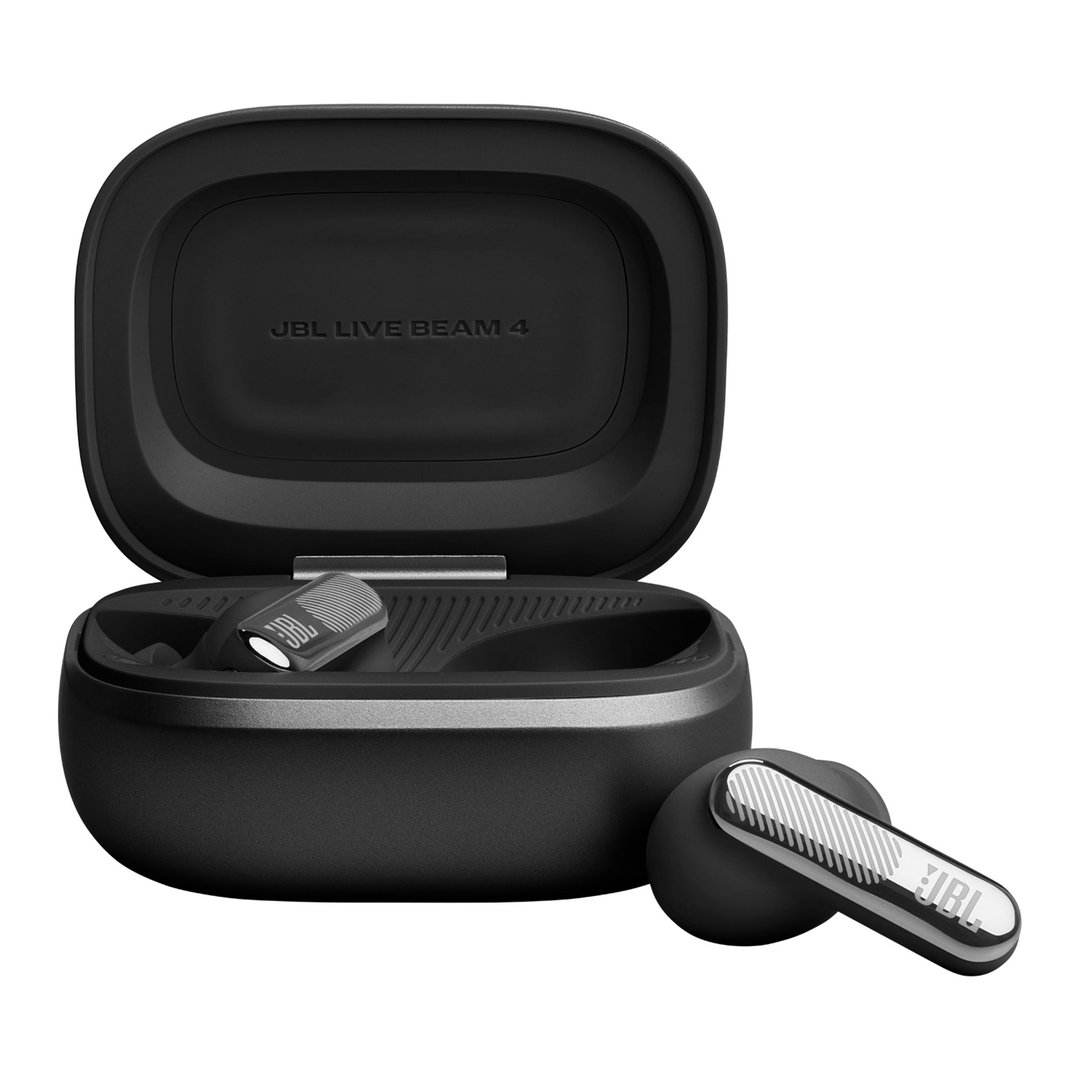 JBL Live Bean 4 True Wireless Noise Cancelling Earbuds - Black JBLLIVEBEAM4BLK
