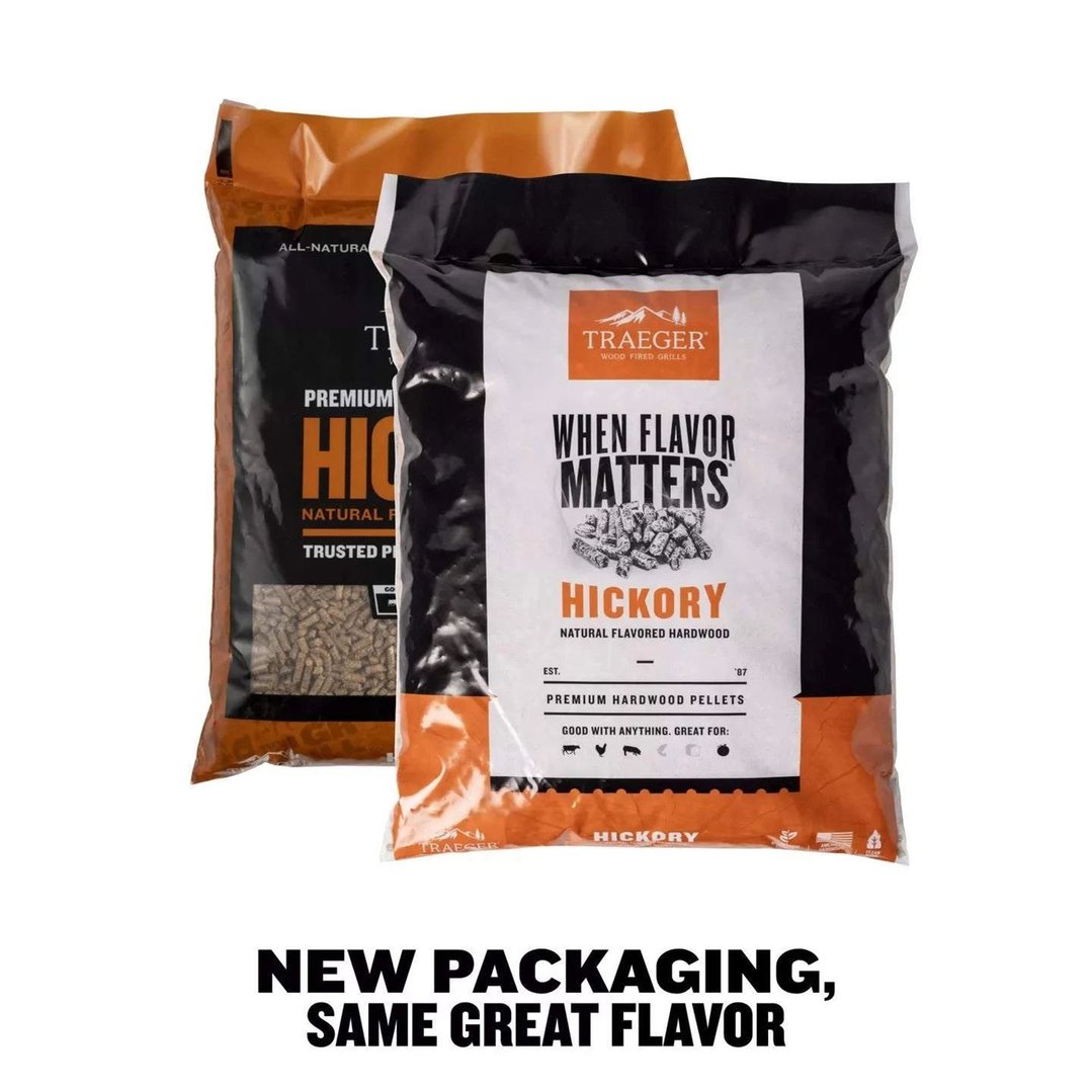 TRAEGER Hickory Pellets 9kg Bag PEL342