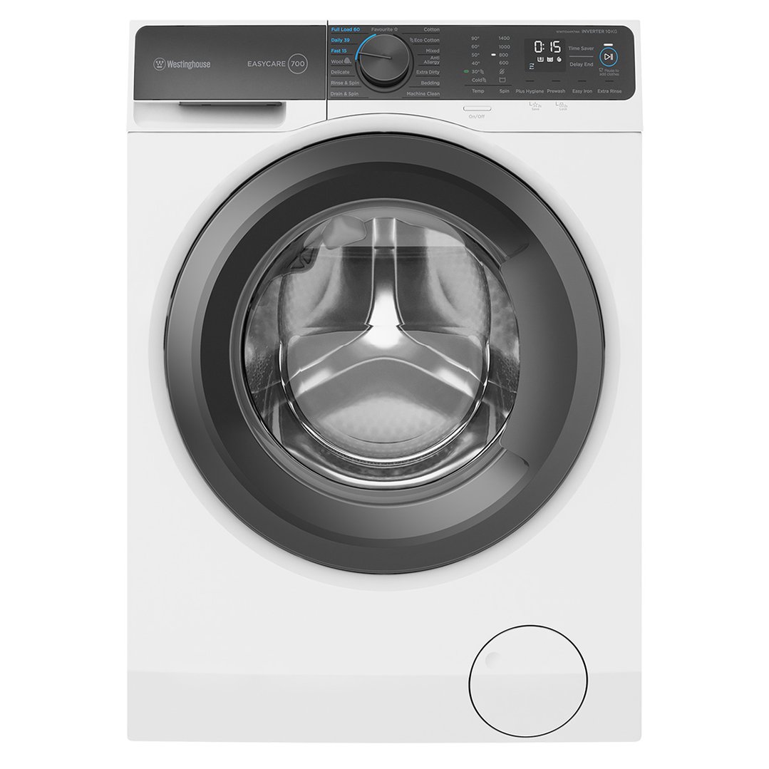 Westinghouse 10kg EasyCare Front Load Washing Machine WWF1044M7WA