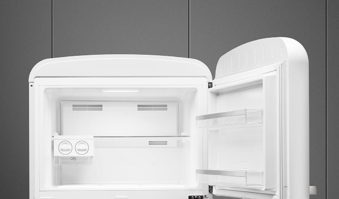 Smeg FAB 50 50’S Style Retro Refrigerator, Right Hand - White FAB50RWH5AU