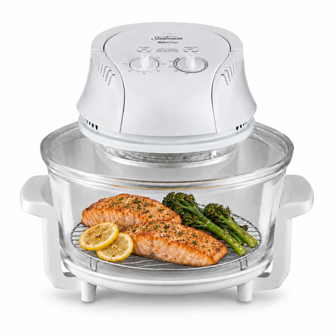 Sunbeam NutriCrisp™ Glass Air Fryer COP3000WH